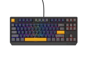 Keyboard Genesis Gaming Keyboard Thor 230 TKL Naval Blue Positive US Black RGB Mechanical Outemu Panda