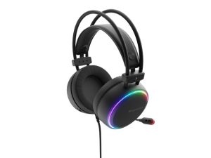Headphones Genesis Headset Neon 613 G2 With Microphone RGB Illumination Black