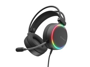 Headphones Genesis Headset Neon 613 G2 With Microphone RGB Illumination Black
