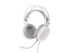 Headphones Genesis Headset Neon 613 G2 With Microphone RGB Illumination White
