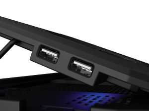 Cooling system Genesis Laptop Cooling Pad Oxid 850 15.6-17.3 5 Fans, Led Light
