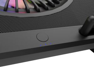 Cooling system Genesis Laptop Cooling Pad Oxid 850 15.6-17.3 5 Fans, Led Light