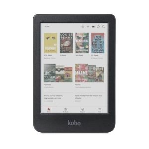 Cititor de cărți electronice Kobo Clara Color, E Ink Kaleido ecran tactil color de 6 inchi, 1448 x 1072 pixeli, 16 GB, 1000 MHz/512 MB, 1 x USB C, Greutate 0,172 kg, Wireless Da, Comfort Light, 12 fonturi diferite și peste 50 de stiluri de font, negru
