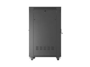 Communication cabinet Lanberg rack cabinet 19" free-standing 32U/600X1000 (FLAT PACK) with mesh door LCD black