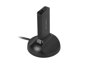 Adapter Lanberg USB adapter wireless network card nc-3000-wi ax3000 tri-band 2x internal antennas