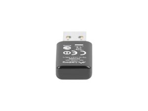 Adapter Lanberg Wireless Network Card USB AC1200 Dual Band 2x Internal Antenna