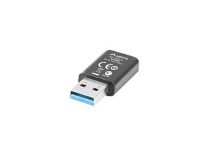 Adapter Lanberg Wireless Network Card USB AC1200 Dual Band 2x Internal Antenna