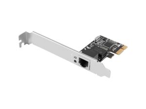Network card Lanberg network interface card PCI-express gigabit ethernet RTL8111C low profile