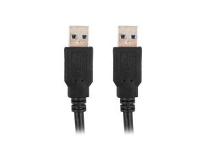 Cable Lanberg USB-A (M) -> USB-A (M) 3.0 cable 1.8m, black