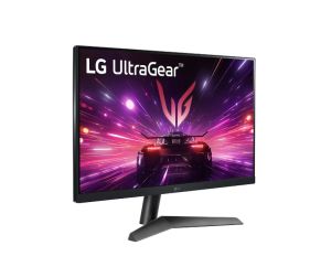 Monitor LG 24GS60F-B, UltraGear, 23.8" IPS, AG, 1ms GtG, 180Hz, 1000:1, 300cd/m2, Full HD 1920x1080, NVIDIA G-SYNC, Radeon FreeSync, HDR 10, sRGB 99%, HDMI, DisplayPort, Reader Mode, Headphone out, Tilt, Black