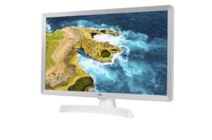 Monitor LG 24TQ510S-WZ, 23.6" WVA, LED, Smart webOS, TV Tuner DVB-T2/C /S2, 1000:1, Mega DFC, 200cd, 1366x768, AI SOUND, WiFi, HDMI, Bluetooth, USB 2.0, HOTEL MODE , AirPlay, Speaker 2x5W, White