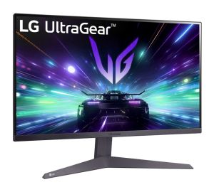 Monitor LG 24GS50F-B, UltraGear 24" VA, AG, 1ms MBR, 180Hz, 5ms GtG, 3000:1, 250cd/m2, Full HD 1920x1080, HDR10, AMD FreeSync, HDMI, DisplayPort, Headphone Out, Black Stabilizer, Tilt, Black