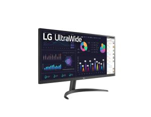 Monitor LG 34WQ500-B, 34" UltraWide AG, IPS Panel, 5ms, 1ms MBR, 1000:1, 400 cd/m2, 21:9, 2560x1080, 100 Hz, HDR 10, sRGB over 99%, AMD FreeSync, 100Hz, HDMI, Tilt, Height Adjustable, Reader Mode, Headphone Out, Black