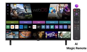 TV LG 43QNED80A3A, 43" 4K QNED HDR Smart TV, 3840x2160, DVB-T2/C/S2, a7 AI Processor, HDR10 / HLG, webOS 25 ThinQ, VRR / ALLM / HGiG, 4K Upscaling, WiFi 5, Voice Controll, Bluetooth 5.1, AirPlay 2, LAN, CI, HDMI, SPDIF, Google Cast, 2 pole Stand
