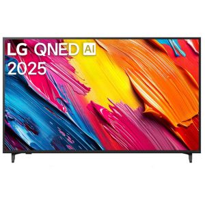 TV LG 55QNED70A6A, 55" 4K QNED HDR Smart TV, 3840x2160, DVB-T2/C/S2, Alpha 7 AI Processor, HDR10 / HLG, webOS 25 ThinQ, VRR / ALLM / HGiG, 4K Upscaling, WiFi 5, Voice ID, Bluetooth 5.0, AirPlay 2, LAN, CI, HDMI, SPDIF, Google Cast, 2 pole Stand