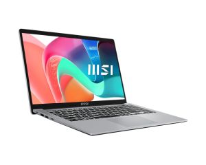 Laptop MSI Modern 15 F1MG, Intel Core 7 150U (10C/12T, up to 5.40 GHz, 12 MB), 15.6" FHD (1920x1080), IPS-Level, Intel Graphics 96EU 1.3 GHz, 16GB DDR4 2x8 3200MHz, 512GB PCIe Gen4x4 SSD, Intel WiFi 6E, BT v5.3, Backlit KBD White, Urban Silver, NO OS, 1.7