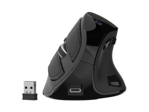 Mouse Natec Euphonie Pro Wireless Vertical Mouse BT 5.0 4000DPI, Silent, Programmable