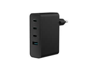 Adapter Natec USB Charger Ribera 3X USB-C + 1x USB-A 100W, Black
