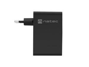 Adapter Natec USB Charger Ribera 3X USB-C + 1x USB-A 100W, Black