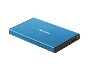 Natec External HDD/SSD Enclosure Rhino Go SATA 2.5" USB 3.0 Blue