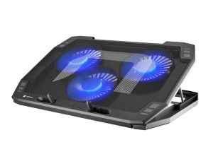 Cooling system Natec Laptop Cooling Pad Oriole 15.6-17.3" 3 Fans, Led Light, 2 USB