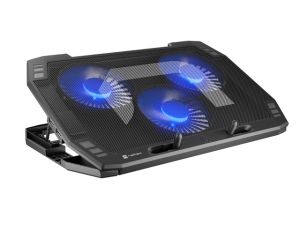 Cooling system Natec Laptop Cooling Pad Oriole 15.6-17.3" 3 Fans, Led Light, 2 USB