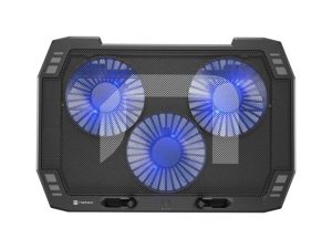 Cooling system Natec Laptop Cooling Pad Oriole 15.6-17.3" 3 Fans, Led Light, 2 USB
