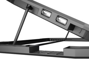 Cooling system Natec Laptop Cooling Pad Oriole 15.6-17.3" 3 Fans, Led Light, 2 USB