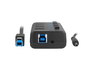USB hub Natec USB 3.0 Hub Mantis 2 4-Port On/Off With AC Adapter
