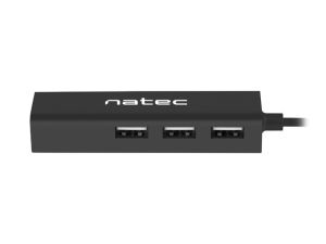 USB hub Natec usb 2.0 hub dragonfly 3x port usb 2.0 usb+rj45