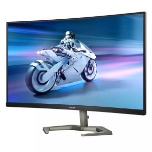 Monitor Philips 32M1C5200W, 31.5", Curved 1500R, VA, WLED, 1920x1080@240Hz, 1ms GtG, 0.5ms MPRT, 300cd m/2, 3000:1, Mega Infinity DCR, Adaptive Sync, FlickerFree, Low Blue Mode, Tilt, Height Adjust, Swivel, 2xHDMI, DP