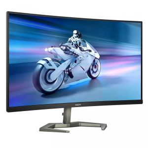 Monitor Philips 32M1C5200W, 31.5", Curved 1500R, VA, WLED, 1920x1080@240Hz, 1ms GtG, 0.5ms MPRT, 300cd m/2, 3000:1, Mega Infinity DCR, Adaptive Sync, FlickerFree, Low Blue Mode, Tilt, Height Adjust, Swivel, 2xHDMI, DP