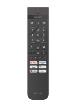 Philips TV 43PUS8010/12, 43" 4K UHD LED, 3840x2160p, 60Hz, DVB-T/T2/T2-HD/C/S/S2, 60Hz, Ambilight 3, Pixel Precise UHD, HDR+, Titan OS, Dolby Atmos & DTS:X, 3*HDMI, 2*USB, VRR, 802.11ac, BT 5.2, 20W RMS, Black