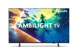 Philips TV 50PUS8010/12, 50" 4K UHD LED, 3840x2160p, 60Hz, DVB-T/T2/T2-HD/C/S/S2, 60Hz, Ambilight 3, Pixel Precise UHD, HDR+, Titan OS, Dolby Atmos & DTS:X, 3*HDMI, 2*USB, VRR, 802.11ac, BT 5.2, 20W RMS, Black