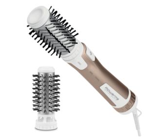 Perie electrica de par Rowenta CF9520F0, Brush Activ 1000W 2, 1000W, 2 seturi, aer rece, acoperire ceramica, perii (40&50mm)