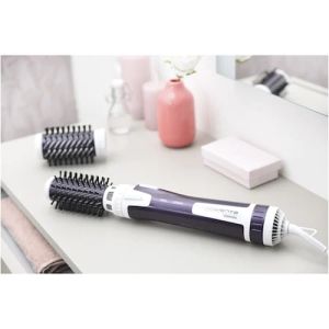 Perie electrica de par Rowenta CF9530F0, Brush Activ Volume & Shine, perie rotativa, dubla ionizare, 1000W, 2 setari de temperatura + aer rece, 2 directii de rotatie, 2 perii diametre (40 mm - 50 mm)