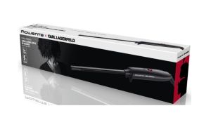 Ondulator Rowenta CF311LF0 CURLER CHOPSTICKS CURLS FOREVER KL, butoi de 10 mm, acoperire Keratin & Shine, 180° C, timp de încălzire de 30 de secunde