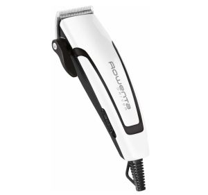 Mașină de tuns Rowenta TN1601F1 Driver pentru tuns păr Alb Ușor, Păr, 1 setare de viteză, Lungime minimă de tăiere 1 mm, 4 piepteni de păr fix, dimensiunea lamei 42 mm, pieptene de păr - Setare de precizie 3 mm, Interval de reglare a lungimii de tuns de l