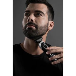 Mașină de tuns Rowenta TN9140F4, Multistyler Trim & Style Easy, păr + barbă + corp + ureche și nas, fără fir, umedă și uscată, lungime minimă de tuns 0,5 mm, lamă de păr 42 mm, 6 piepteni de păr fix, lungimi de tuns 3, 6, 9 , 12, mm, lama de barba 32mm, 3