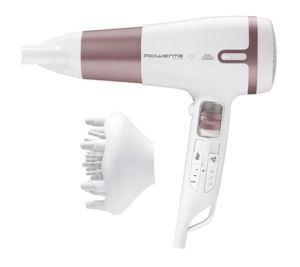 Uscător de păr Rowenta CV7461F0, Pro Respect Premium Care, motor DC, 2400W, difuzor activ, ionic, acoperire cu cheratina cashemer, 3temp / 2 viteze, aer rece