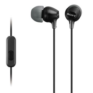 Căști Sony Headset MDR-EX15AP negru