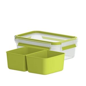 Cutie depozitare Tefal K3100512, CLIP&GO snack 1.0L inserturi TEF