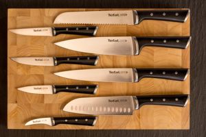 Knife Tefal K2320614, Ingenio Ice Force sst. Santoku knife 18cm