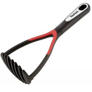 Press Tefal K2071214, Ingenio, Potato masher, Kitchen tool, Naylon/Fiberglass, 31x11x9cm, Up to 230°C, Handwash preferred, black