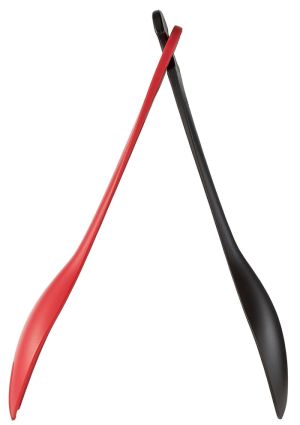 Tong Tefal K2060614, Ingenio, Cles pentru salată, Instrument de bucătărie, Termoplastic, 35,2x9,2x4,2cm, Până la 220°C, Se poate spăla în mașina de spălat vase, negru