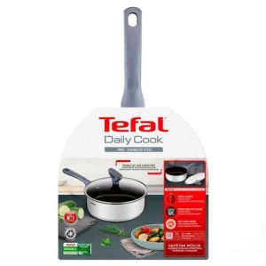 Pan Tefal G7303255, DAILY COOK Sautepan 24 + lid