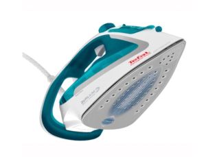 Fier de calcat Tefal FV5718E0, Easygliss Plus, verde deschis, 2500W - 45g/min - shot 195g/min - Antidrip smart technology - rezervor de apa 270 ml - Durilium AirGlide