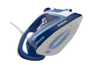 Fier de calcat Tefal FV5735E0, Easygliss Plus, albastru inchis, 2500W - 45g/min - shot 220g/min - Antidrop smart technology - Auto-off - rezervor de apa 270 ml - Durilium AirGlide