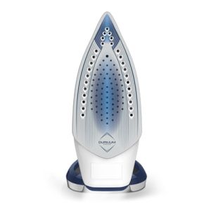 Fier de calcat Tefal FV6812E0, Ultragliss Plus, 2800W, alb&albastru rosu, 0-50g/min, shot 260g/min, talpa Durilium AirGlide Plus, abur automat, AD, rezervor apa 300 ml
