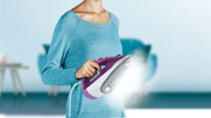 Fier de calcat Tefal FV2836E0, Express Steam, violet, 2400W, 35g/min, shot 165g/min, AD, rezervor apa 270 ml, talpa ceramica